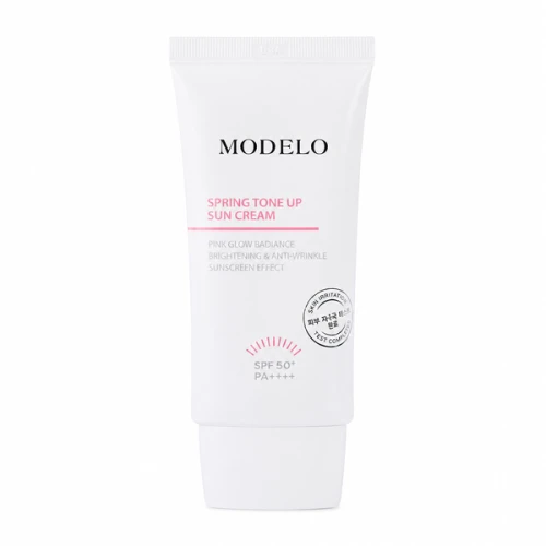 Modelo Spring Tone Up Sun Cream